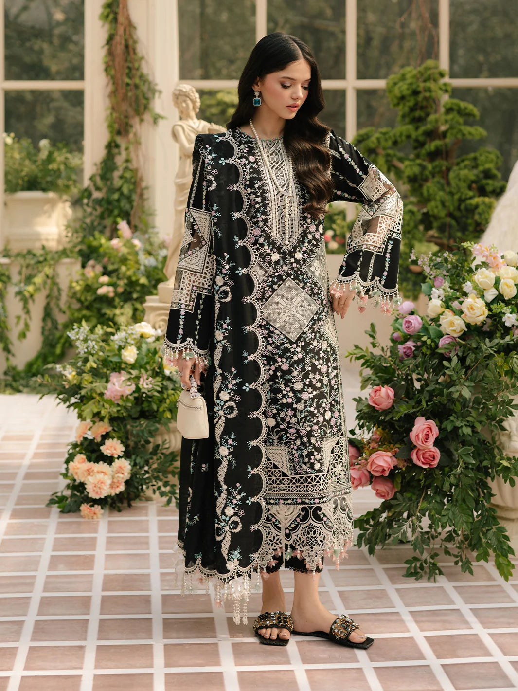 Bin Ilyas Luxury Lawn freesia 103 B