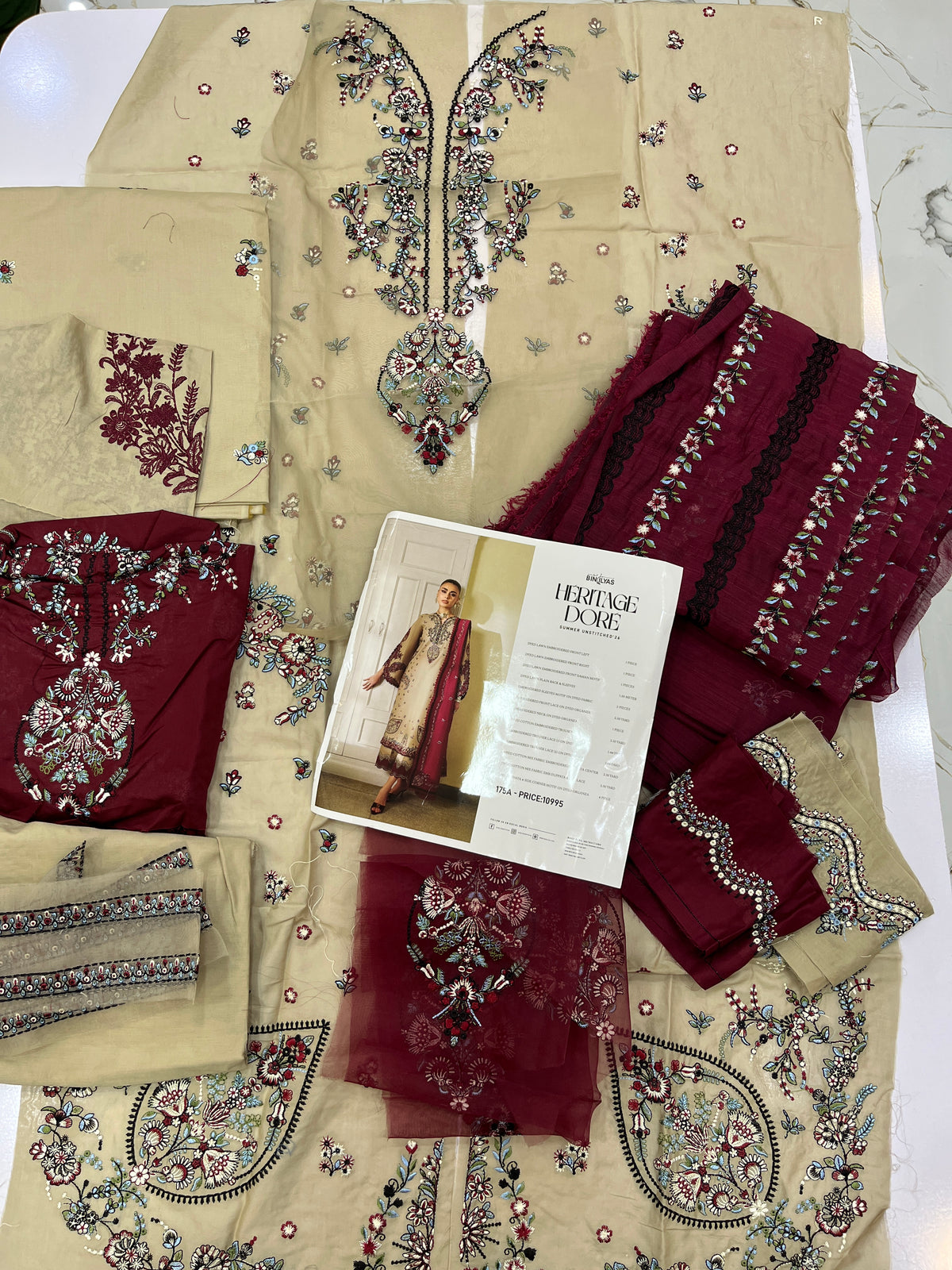 Bin Ilyas Heritage Dore Lawn Fresh