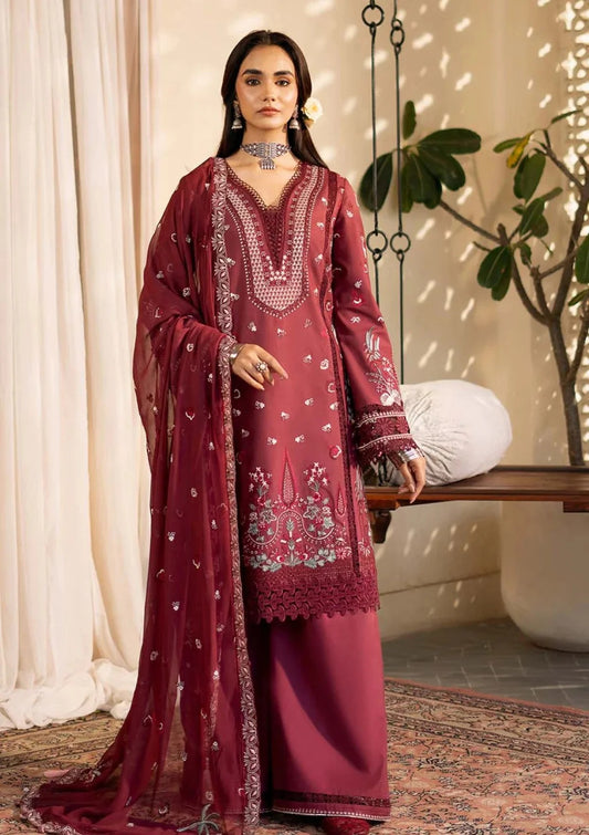 Sajni Zarposh Lawn 3Pc- Naiyrah Fresh