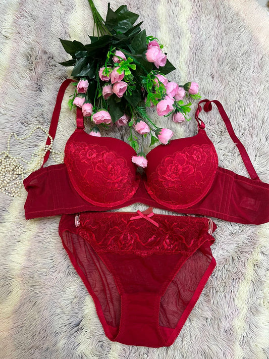 BRIDAL SET IMPORTED HIGH QUALITY LIGHT PADDED BRA