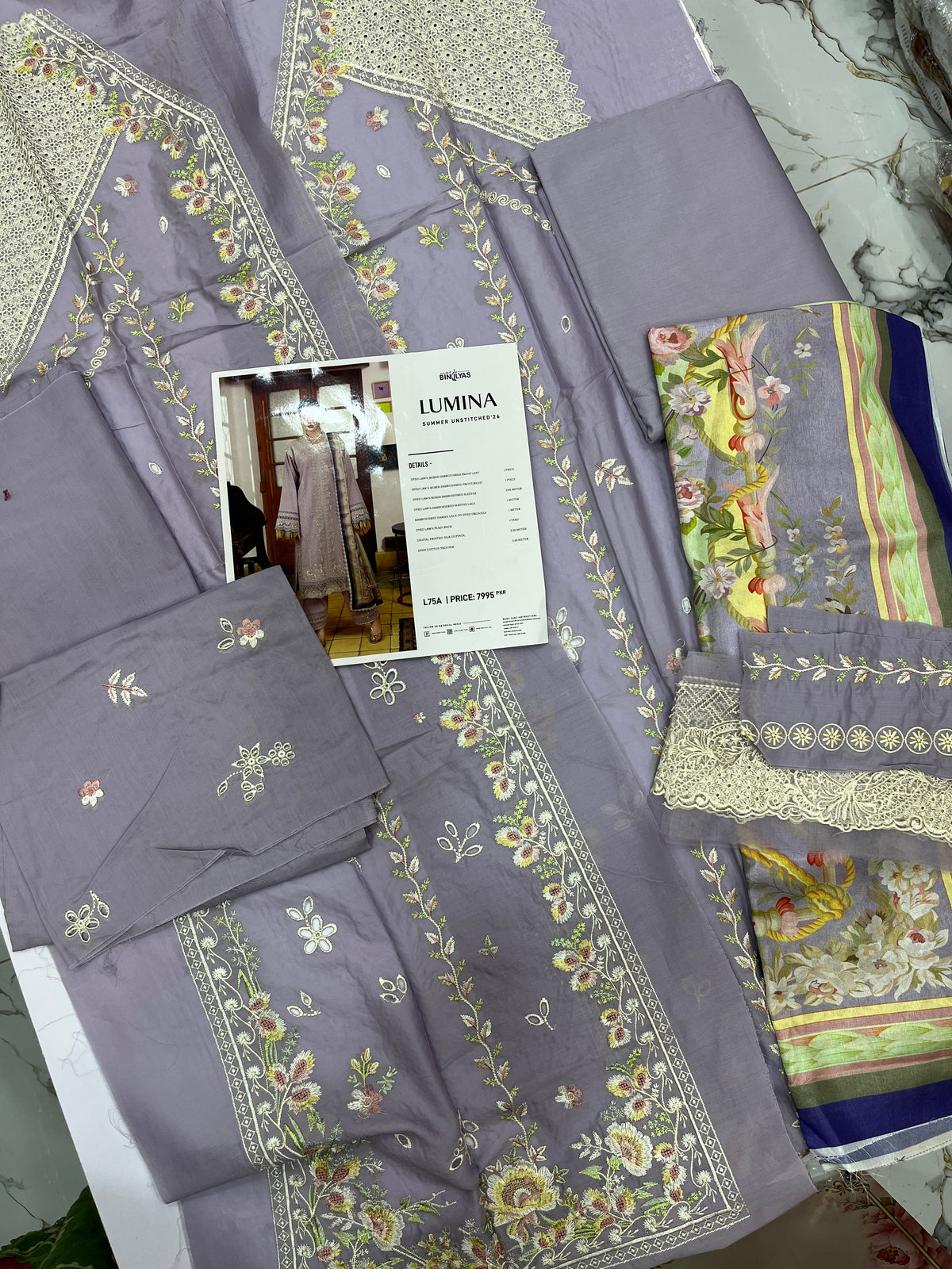 Bin Ilyas Lawn Luminna L175 A