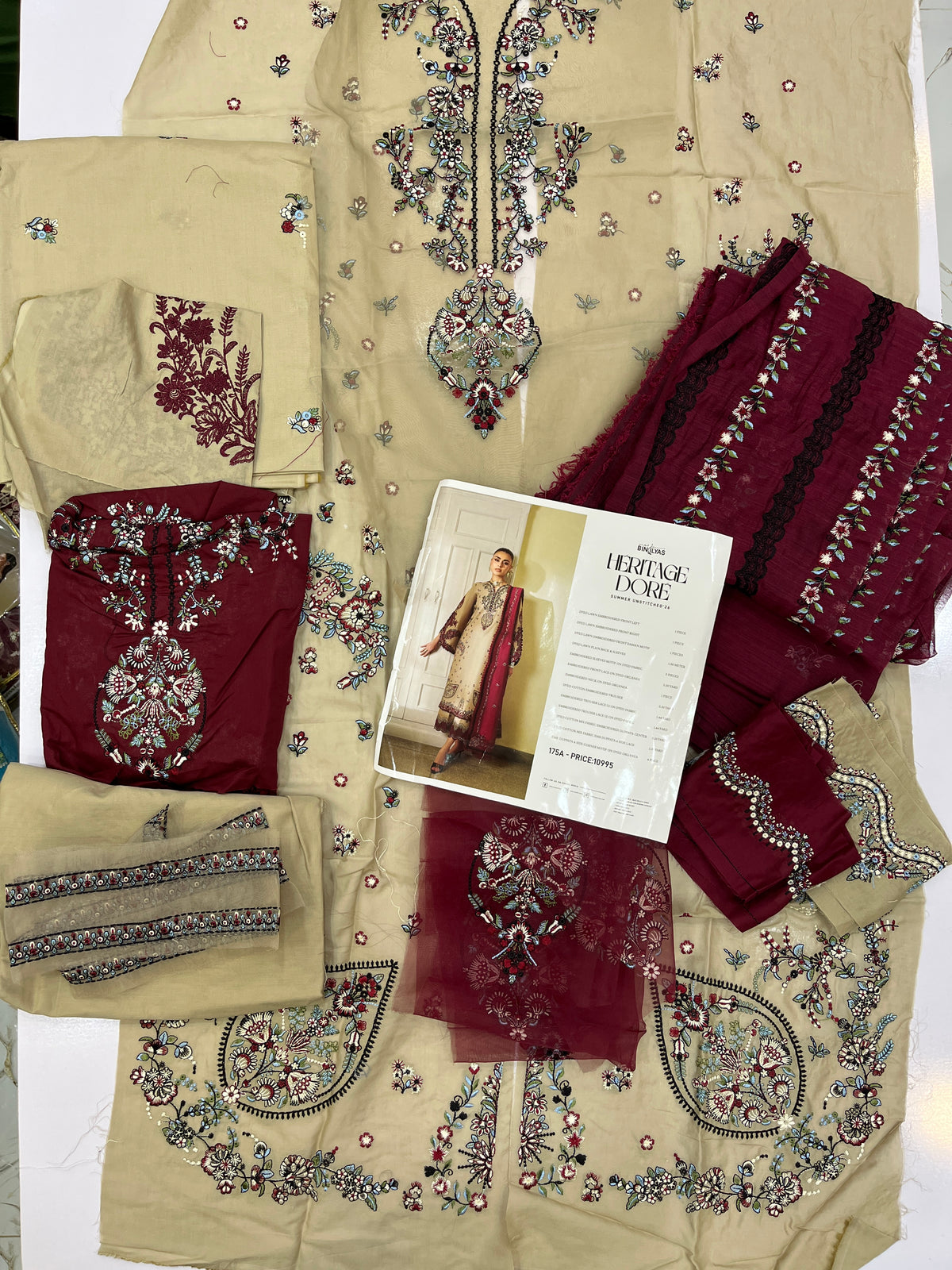 Bin Ilyas Heritage Dore Lawn Fresh