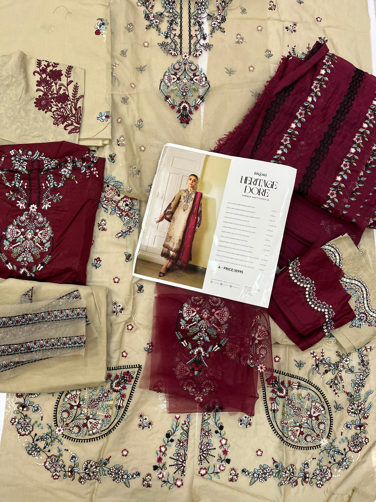 Bin Ilyas Heritage Dore Lawn Fresh