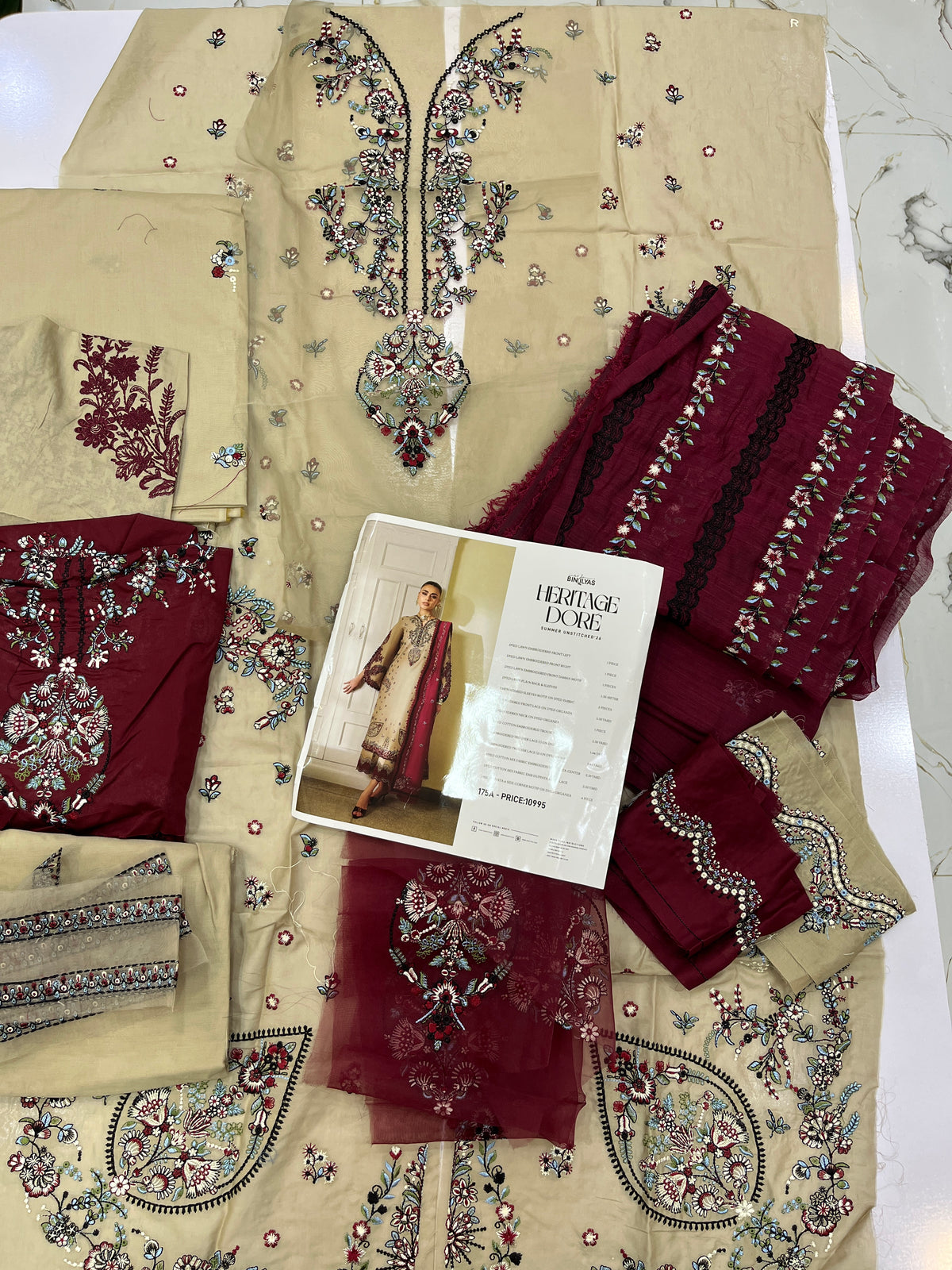 Bin Ilyas Heritage Dore Lawn Fresh