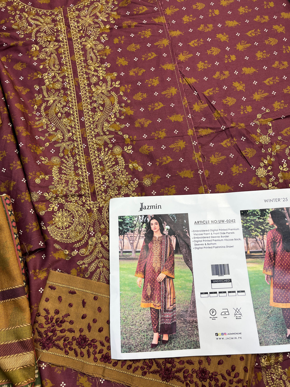 Jazmin Winter viscose UW- 0242