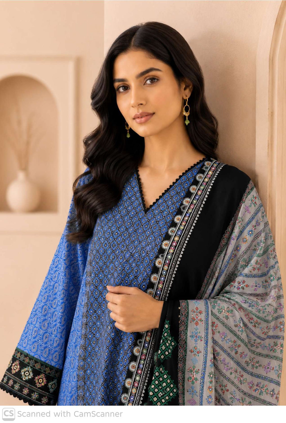 Sapphire Linen Suit Design 17 – Winter 2026 Unstitched
