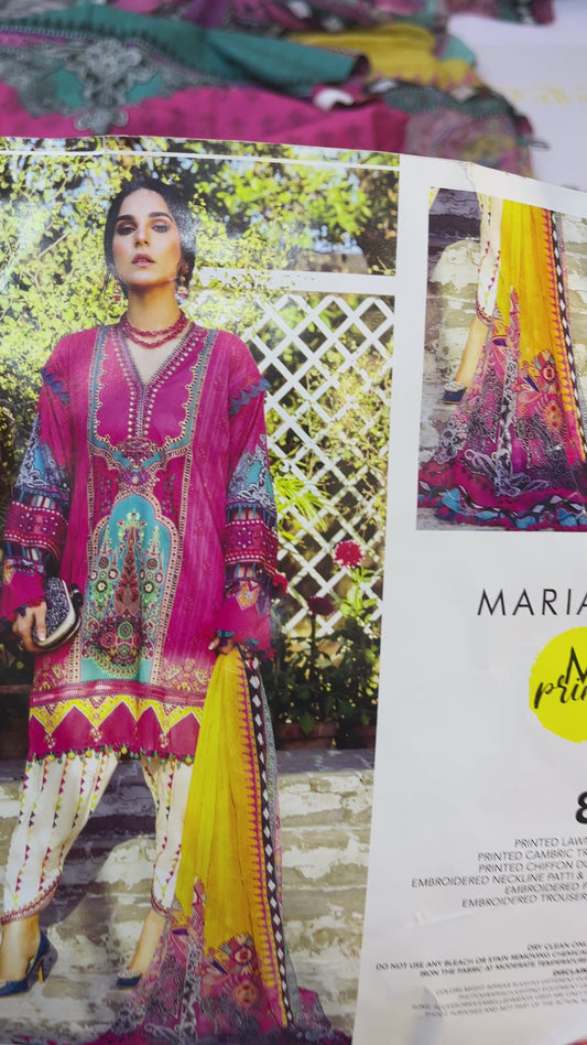 Maria b m print 3 pcs