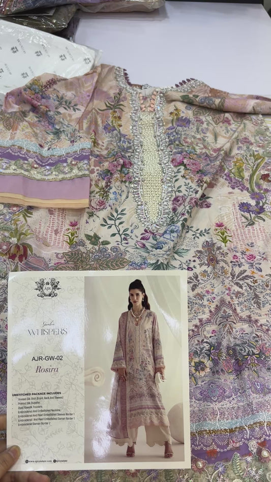 Alif By Ajr Silk Garden Whisper