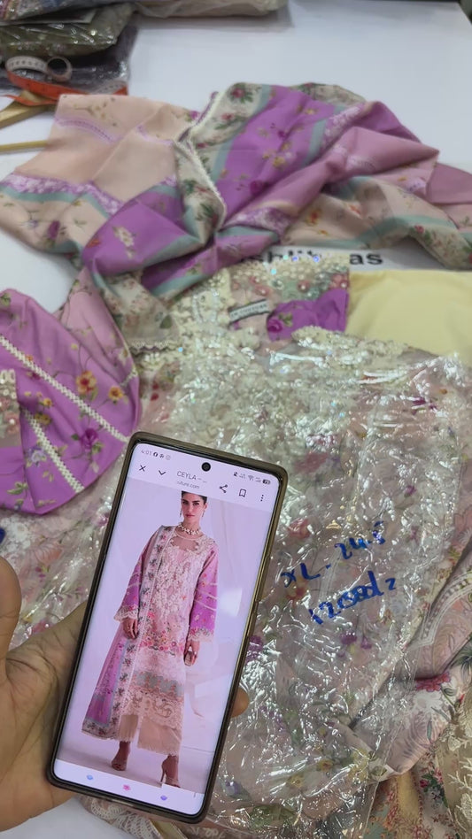 Alif By Ajr Silk Garden Whisper