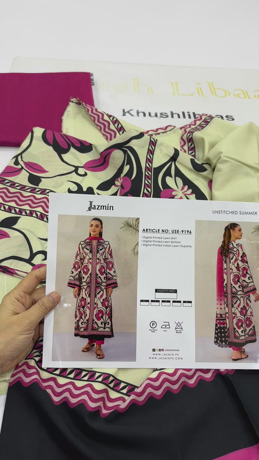 Jazmin Printed Lawn Co Ord Set