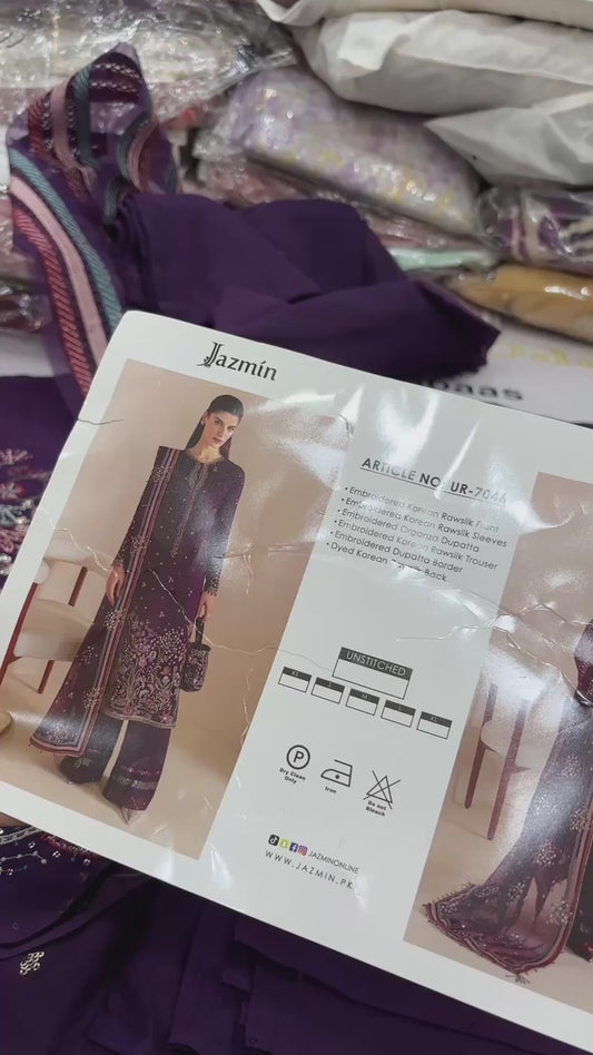 Jazmin korean Raw Silk