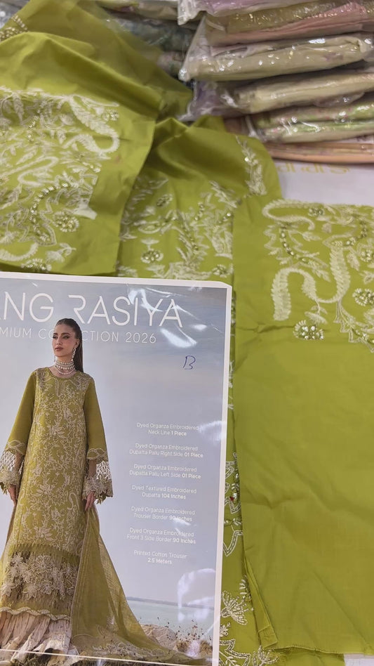 Rang Rassiya Luxury Lawn Premium