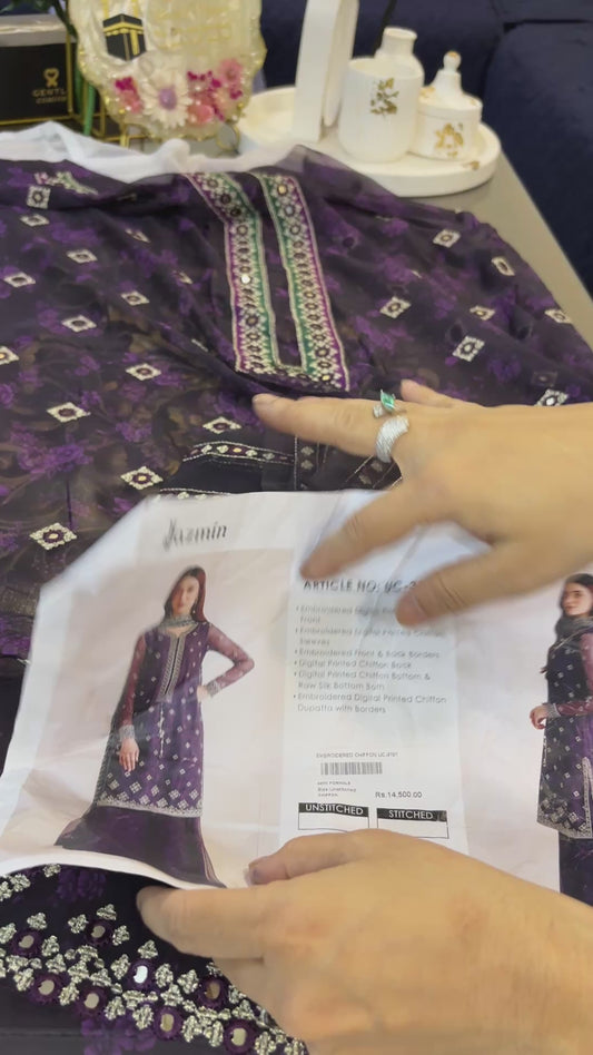 Jazmin Chiffon Suit