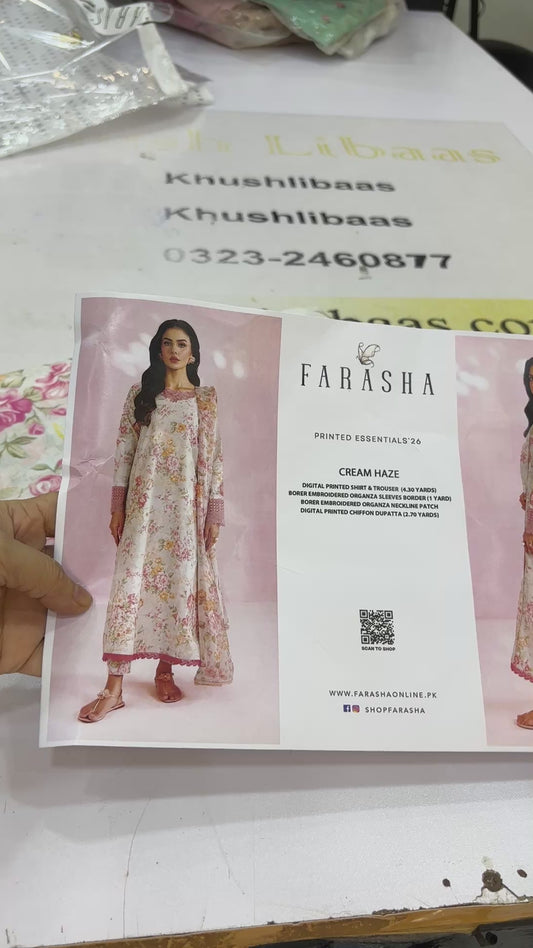 Farasha Lawn Fresh Suit