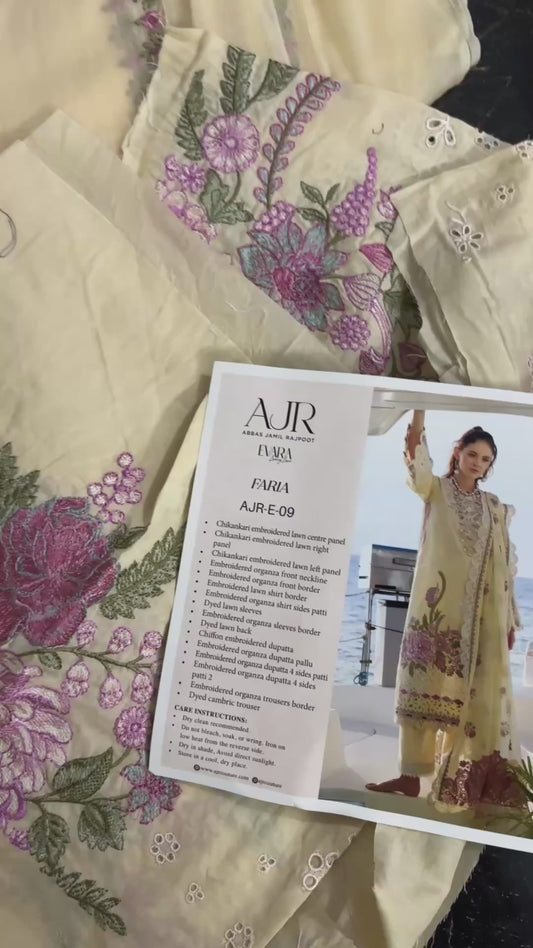 AJR EVARA Luxury Lawn Fresh