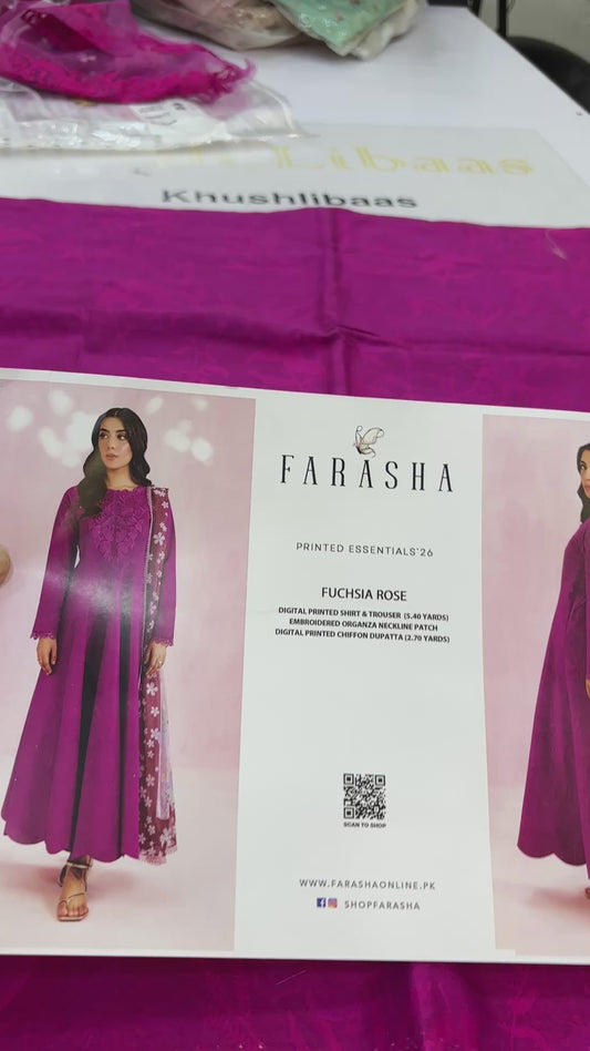Farasha Lawn Fresh Suit