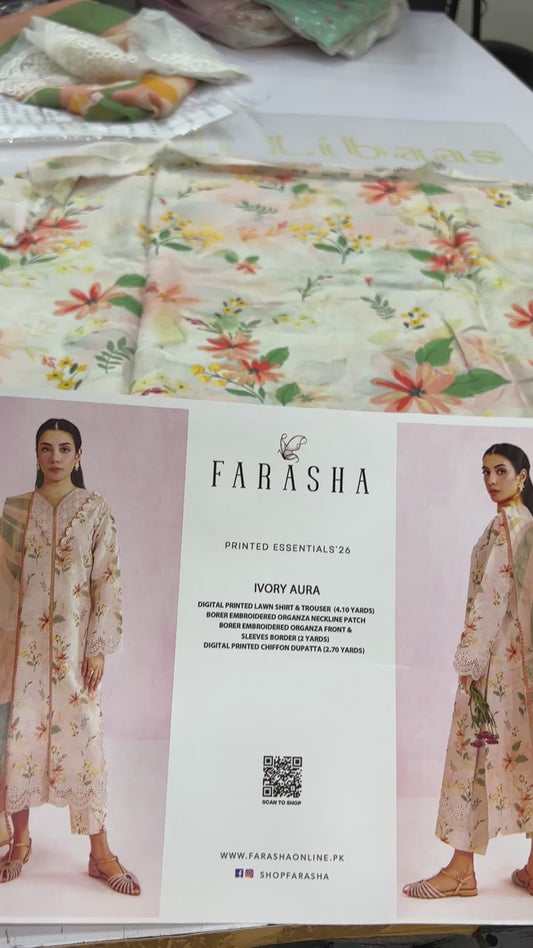 Farasha Lawn Fresh Suit