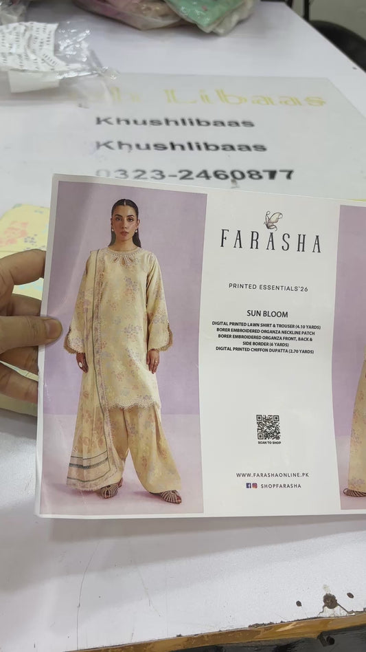Farasha Lawn Fresh Suit