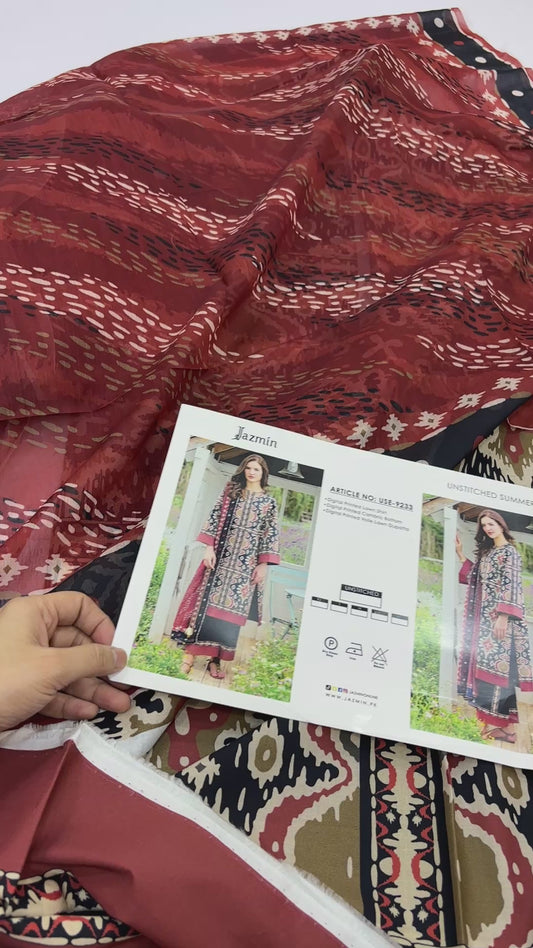 Jazmin Printed Lawn Co Ord Set