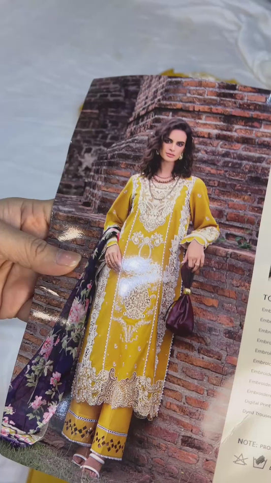 Gulmeena Luxury Lawn Fresh