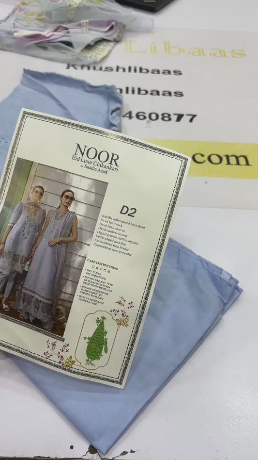 Noor By Sadia Asad Luxury Lawn